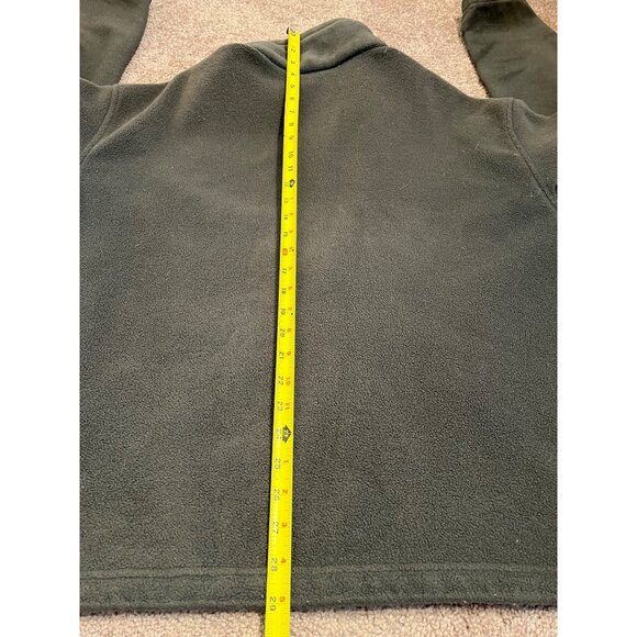 Vintage Columbia Fleece Jacket Full-Zip Dark Green Warm Outerwear Mens Size L - Picture 5 of 6